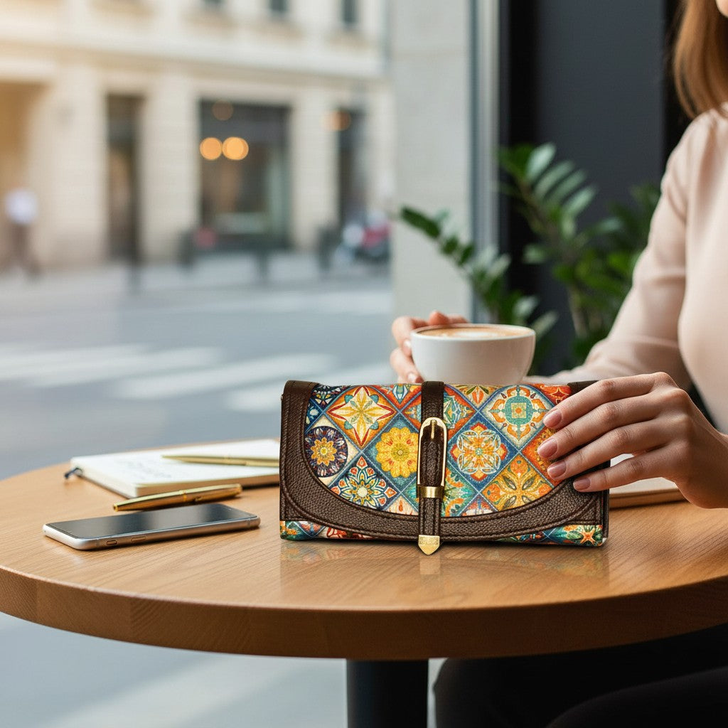 Handcrafted Ethnic Hand Fabric Wallet