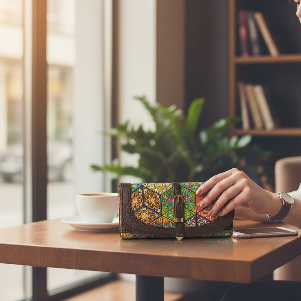 Handcrafted Ethnic Hand Fabric Wallet