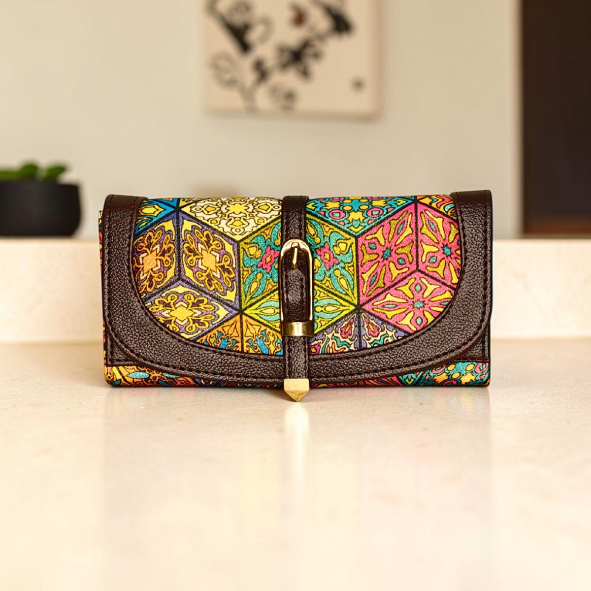 Handcrafted Ethnic Hand Fabric Wallet