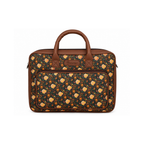 Kalamkari Inspired Printed Laptop Bag