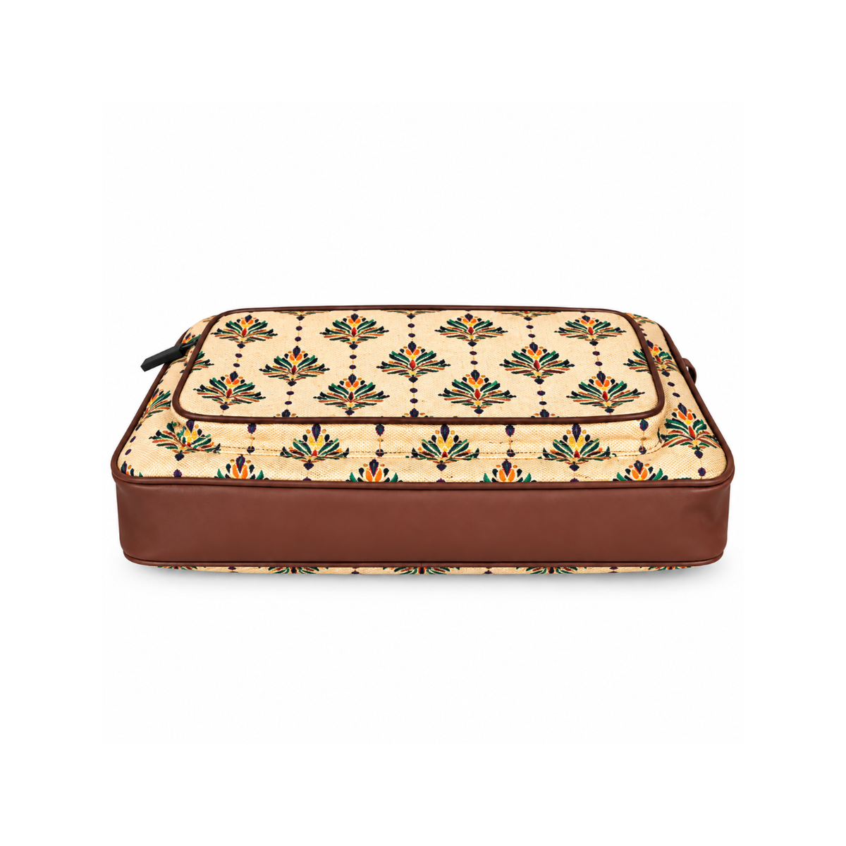 Kalamkari Inspired Printed Laptop Bag
