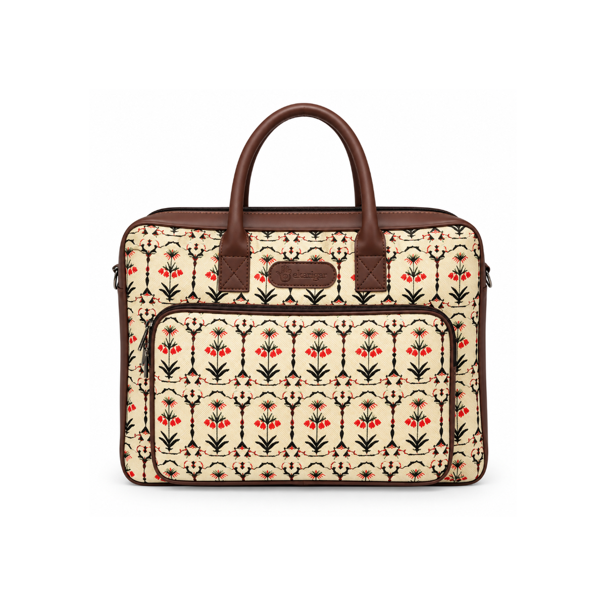 Ethnic Printed Laptop Bag for Women