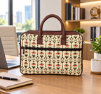 Ethnic Printed Laptop Bag for Women