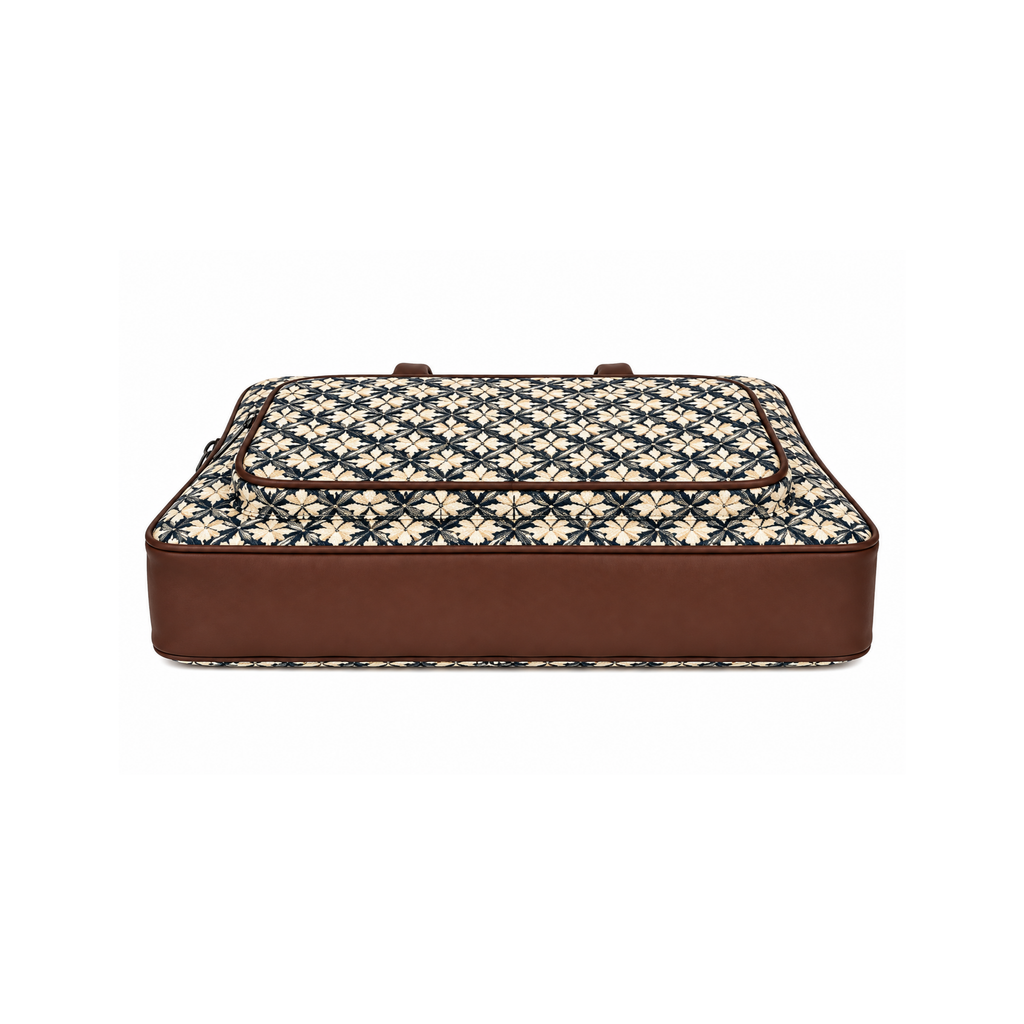 Bidri Printed Laptop Bag for Women