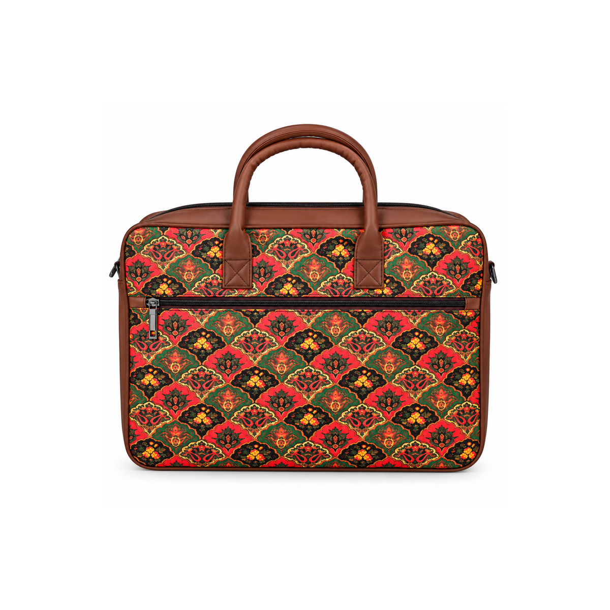Bidri Printed Laptop Bag for Women