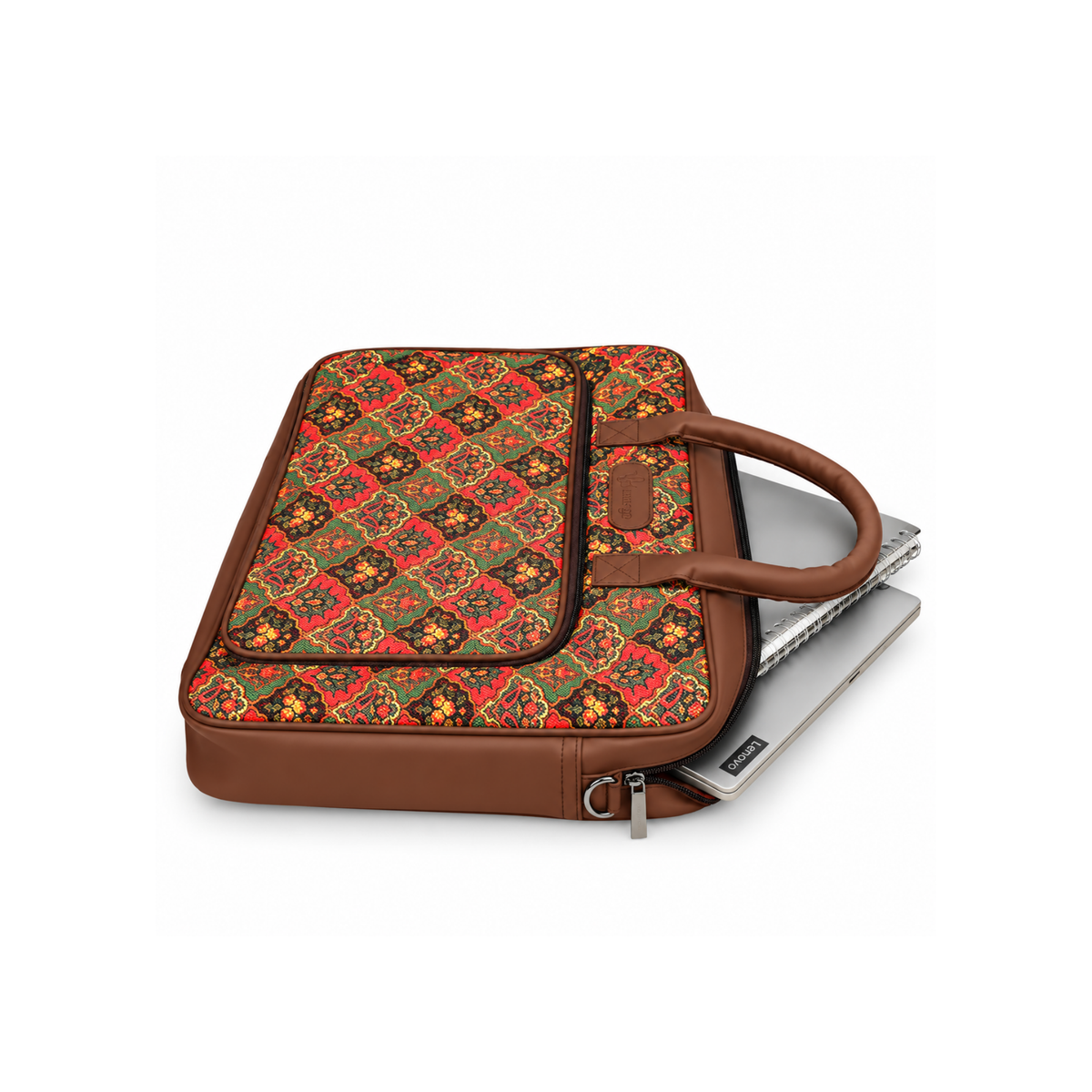 Bidri Printed Laptop Bag for Women