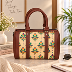 Women’s Handcrafted Printed Elegant Handbag