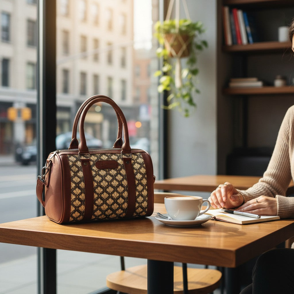 Women’s Handcrafted Printed Elegant Handbag
