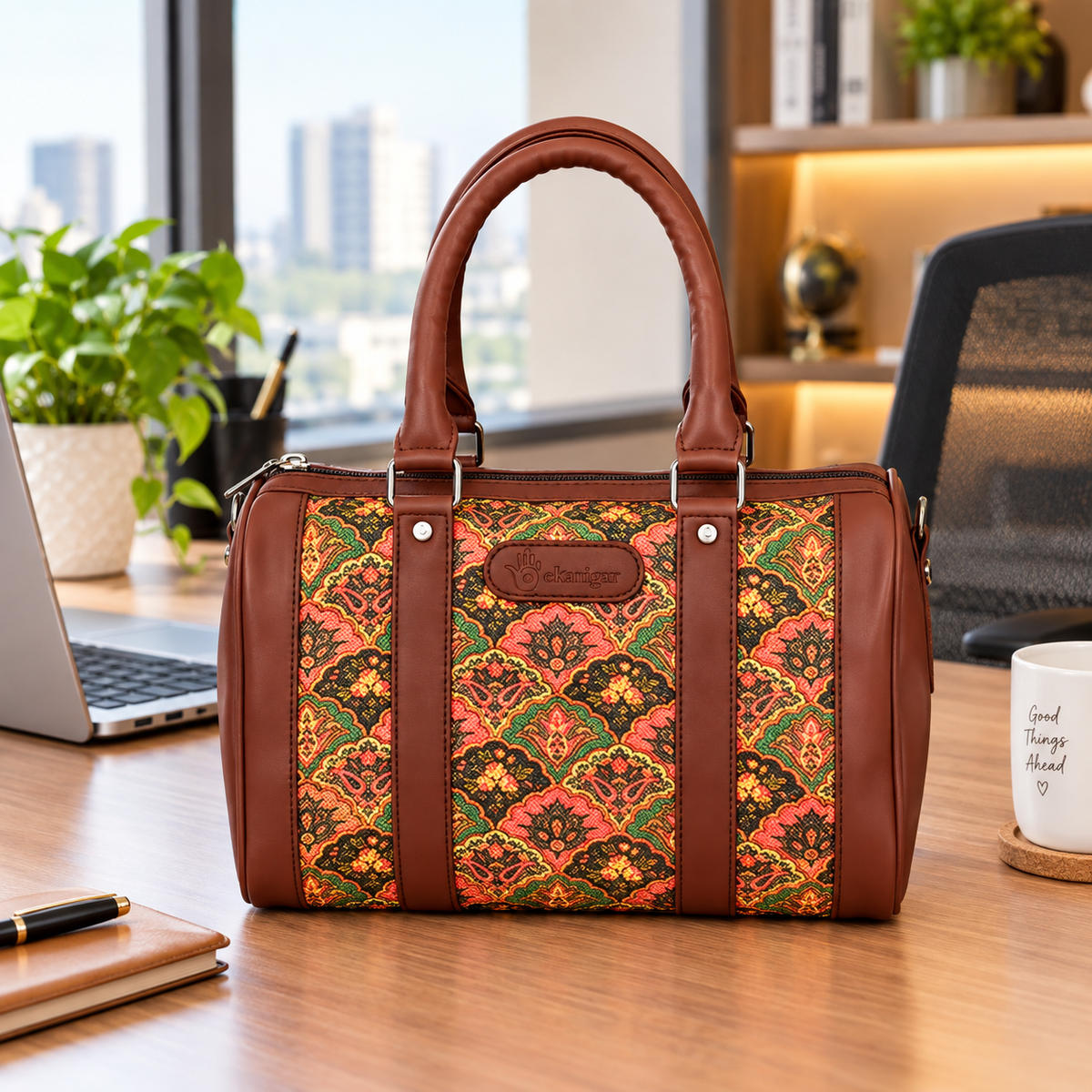 Women’s Handcrafted Printed Elegant Handbag