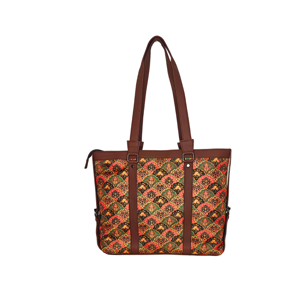 Printed Women’s Office Tote Bag – Bagru Design