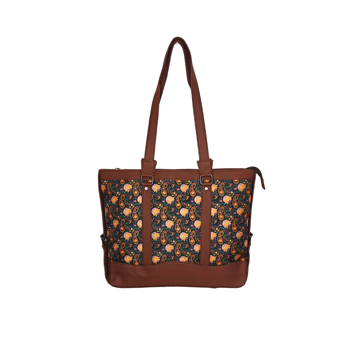 Printed Women’s Office Tote Bag – Bagru Design
