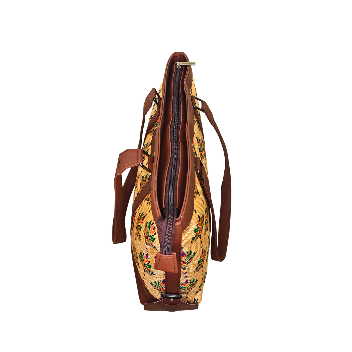 Printed Women’s Office Tote Bag – Bagru Design