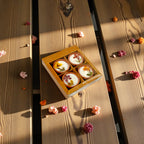 Diwali Essential Candle Gift Set for Festivals and Home Decor -Pack of 4