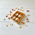 Diwali Essential Candle Gift Set for Festivals and Home Decor -Pack of 4
