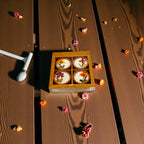 Diwali Essential Candle Gift Set for Festivals and Home Decor -Pack of 4