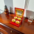 Silver Plated Bowl and Spoons set of 4 with Tray For Gifting and Home Decor