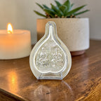 Laxmi Ganesh 999 Silver Plated Idol Frame