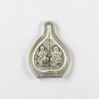 Laxmi Ganesh 999 Silver Plated Idol Frame